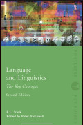 Language and Linguistics - the Key Concepts