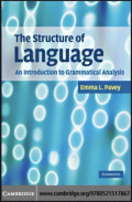 The Structure of Language - An Introduction to Grammatical Analysis