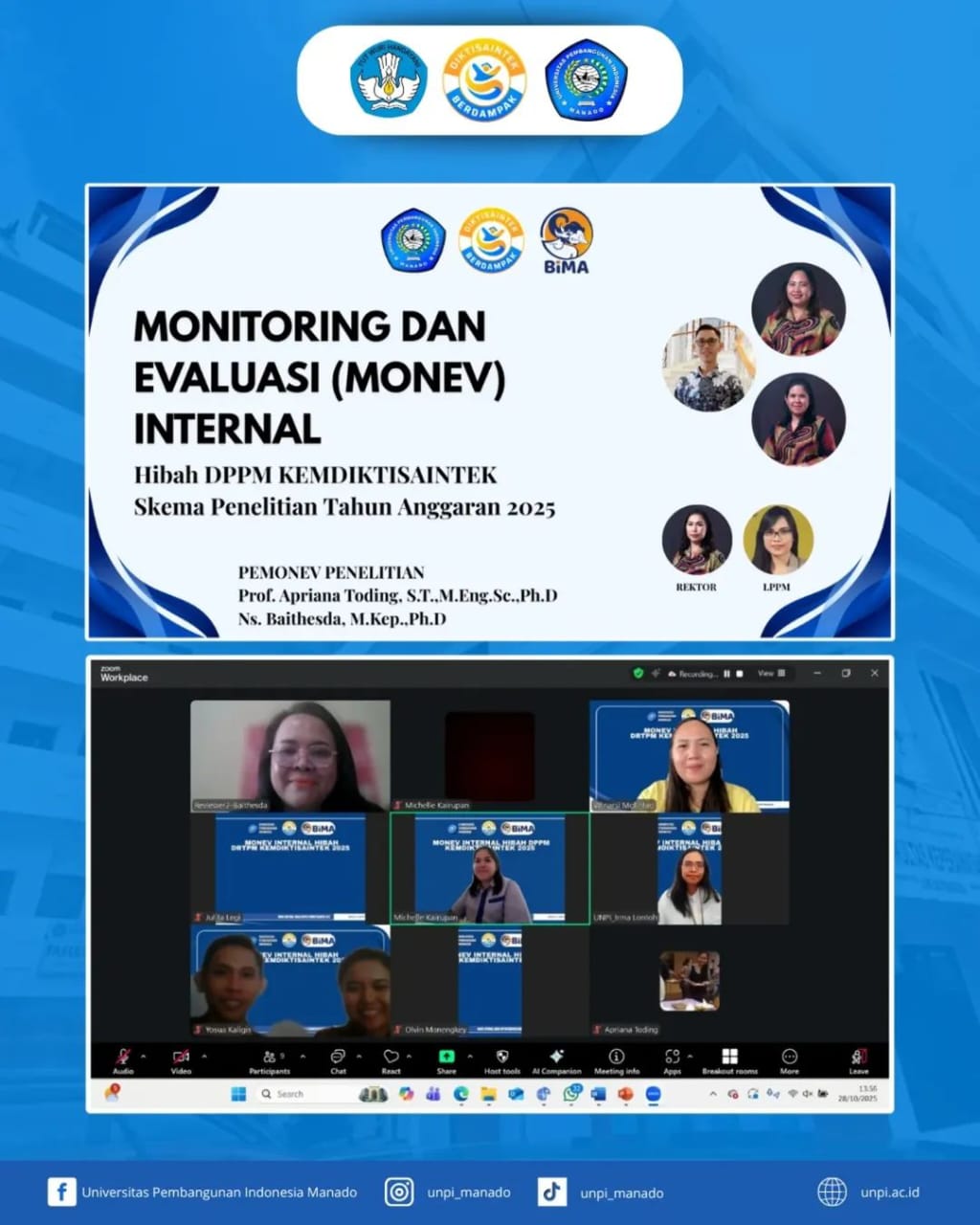 Monitoring dan Evaluasi (money) Internal
