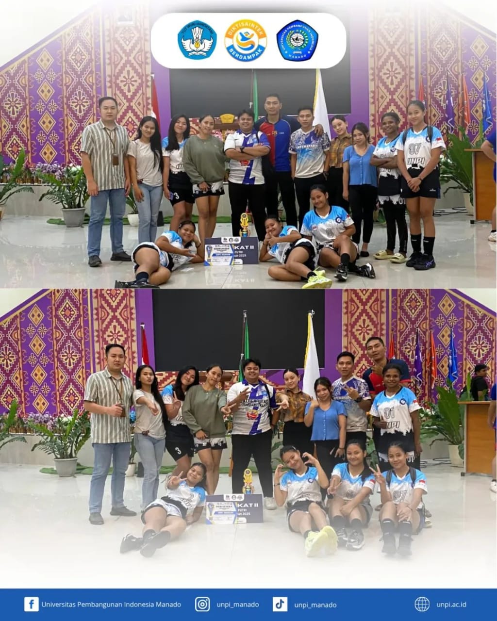 Congrulations Tim Volly Ball Unpi Manado Congrulations Tim Volly Ball Unpi Manado